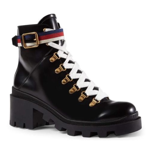 gucci chunky boots